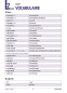 Preview: Vocabulaire et exercices L7 - L8 - L9